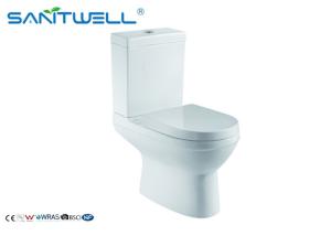 China Bathroom washdown two piece toilet ceramic sanitary ware Temperature &gt; 1280 °C wholesale