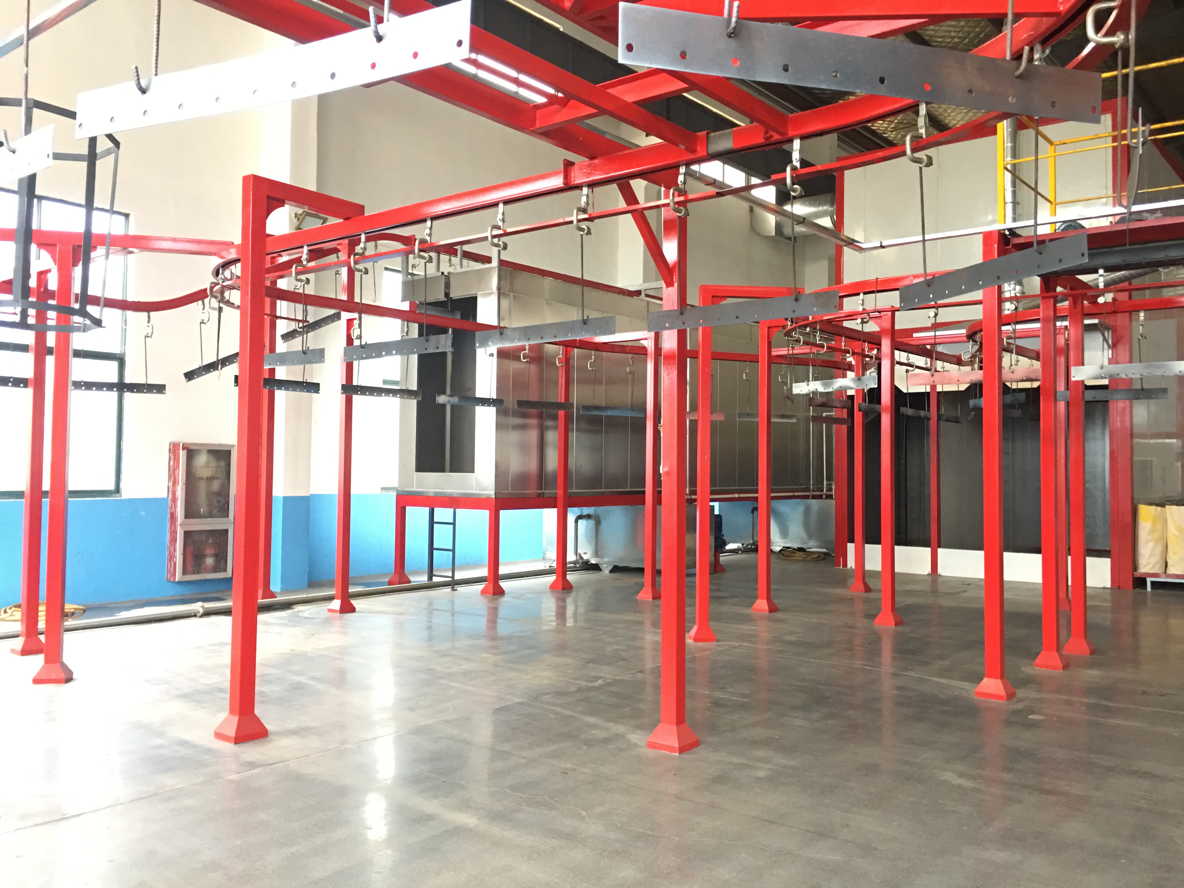 PLC Automated Powder Coating Line ABD