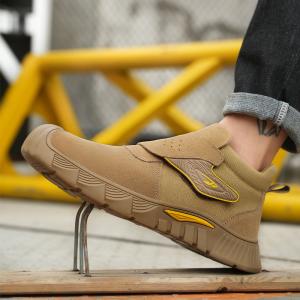 China Men'S Welding Comfortable Lightweight Work Boots Breathable wholesale