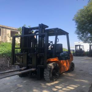 China Used Toyota Forklift 3.5T Small Material Handler 1290mm Width wholesale