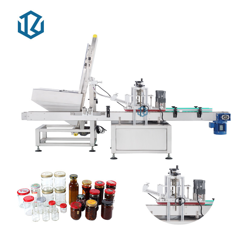 1500 Bottles / Hour Vacuum Capping Machine For Filling Sealing