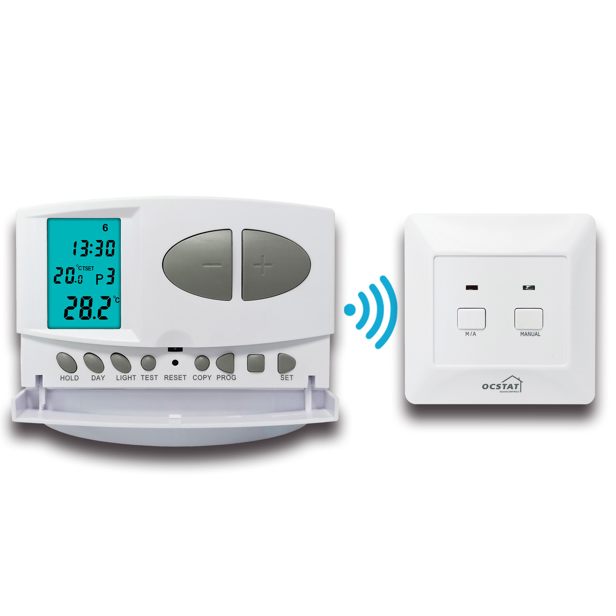 Digital Wireless Heating Boiler Thermostat for Hotel Home ST23 RF 230V 6A