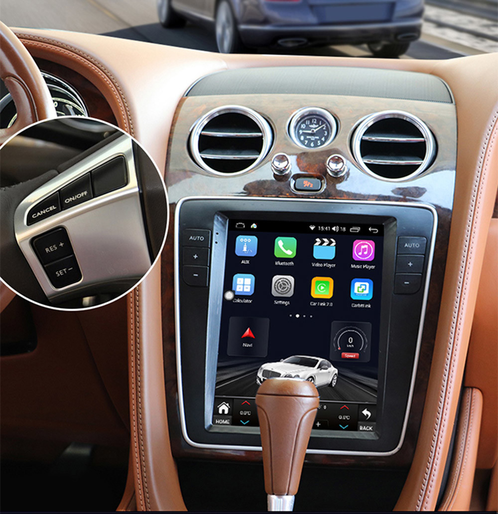 9.7'' Car Radio System High-quality Car Video Player For Bentley Flying Spur 2012-2019
