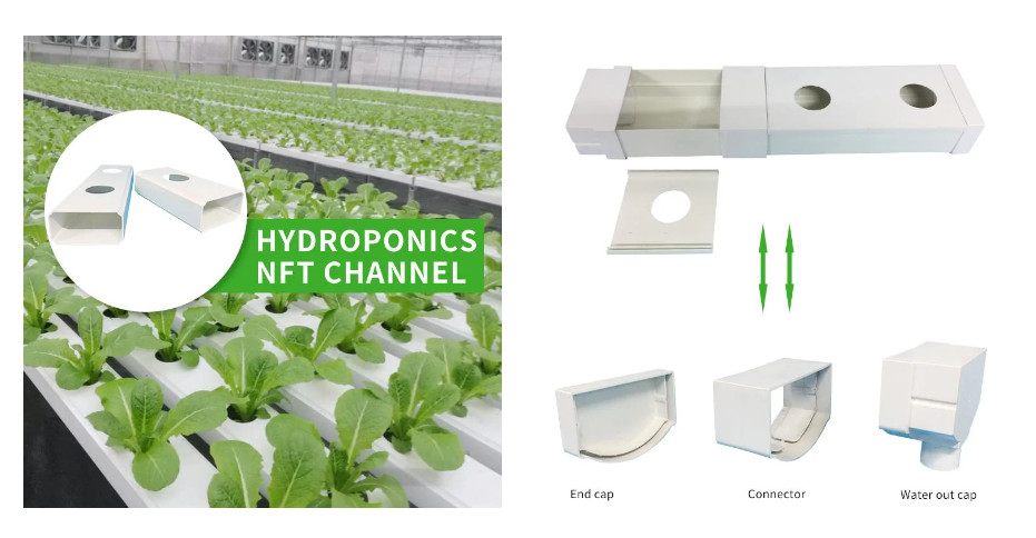 Agricultural Hydroponic Greenhouse Pvc Nft Hydroponics Channel Making Machine