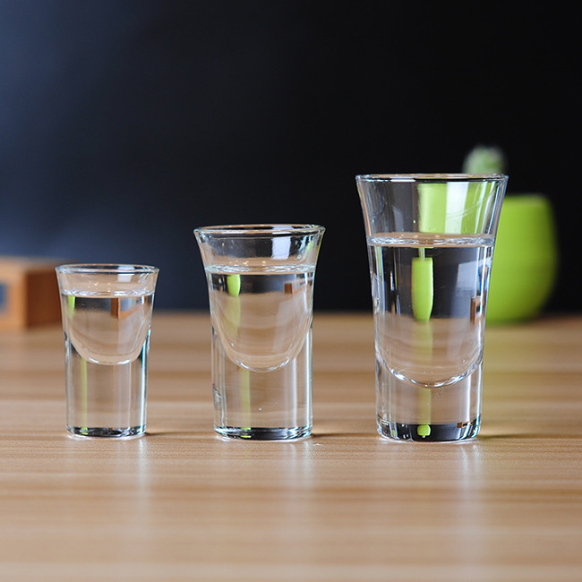 1.5cl 15ml Shot Glasses Heavy Bottom With Custom Logo Print Shot Glass