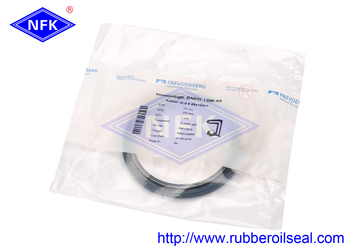 CFW SIMRIT High Pressure Skeleton Oil Seal Full Size For Hydraulic Pump