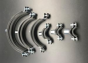 China Heavy Duty Pipe Cushion Clamps Rubber Lined EPDM Pipe Clamps wholesale