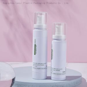 White Cylinder 30ml 50ml 60ml PET Face Mist Spray Bottle