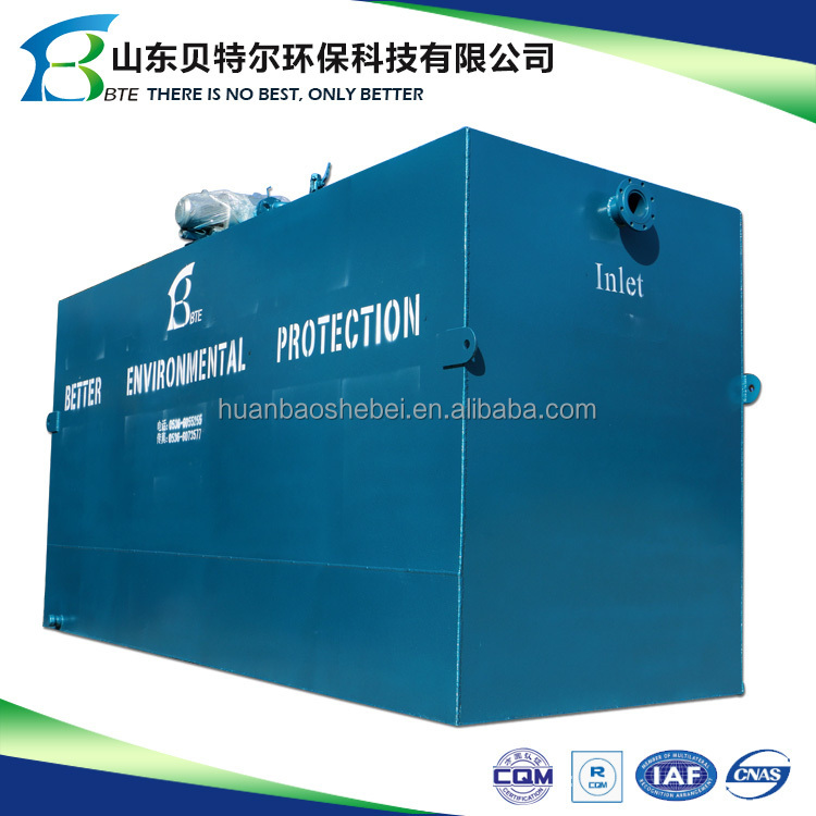 Durable Integrated MBR Wastewater Treatment Plant for Garment Shops and Shopping Malls