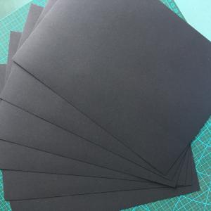 China 0.13mm Black Cardboard Paper wholesale
