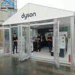 Glass Door Outdoor Marquee Tent Rentals Usage for Commercial Showroom