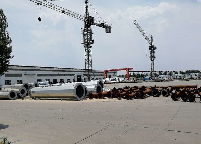 Self Supporting Mobile Network Tower , 55m 4 - Leg Mobile Network Tower
