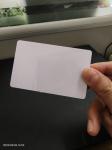 Pvc Thermal Printable White Blank Card Cr80 54*85.6mm For Card Production