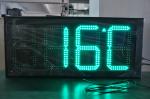 Outdoor 12 Inches GPS Digital LED Clock Display Outdoor 5000-8000cd/M2