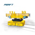 Heavy Duty Rail Traveling Flat Electric Transfer Cart 40 Ton Cable Drum Power