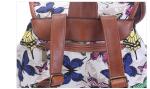 European and American summer new printing canvas backpack female