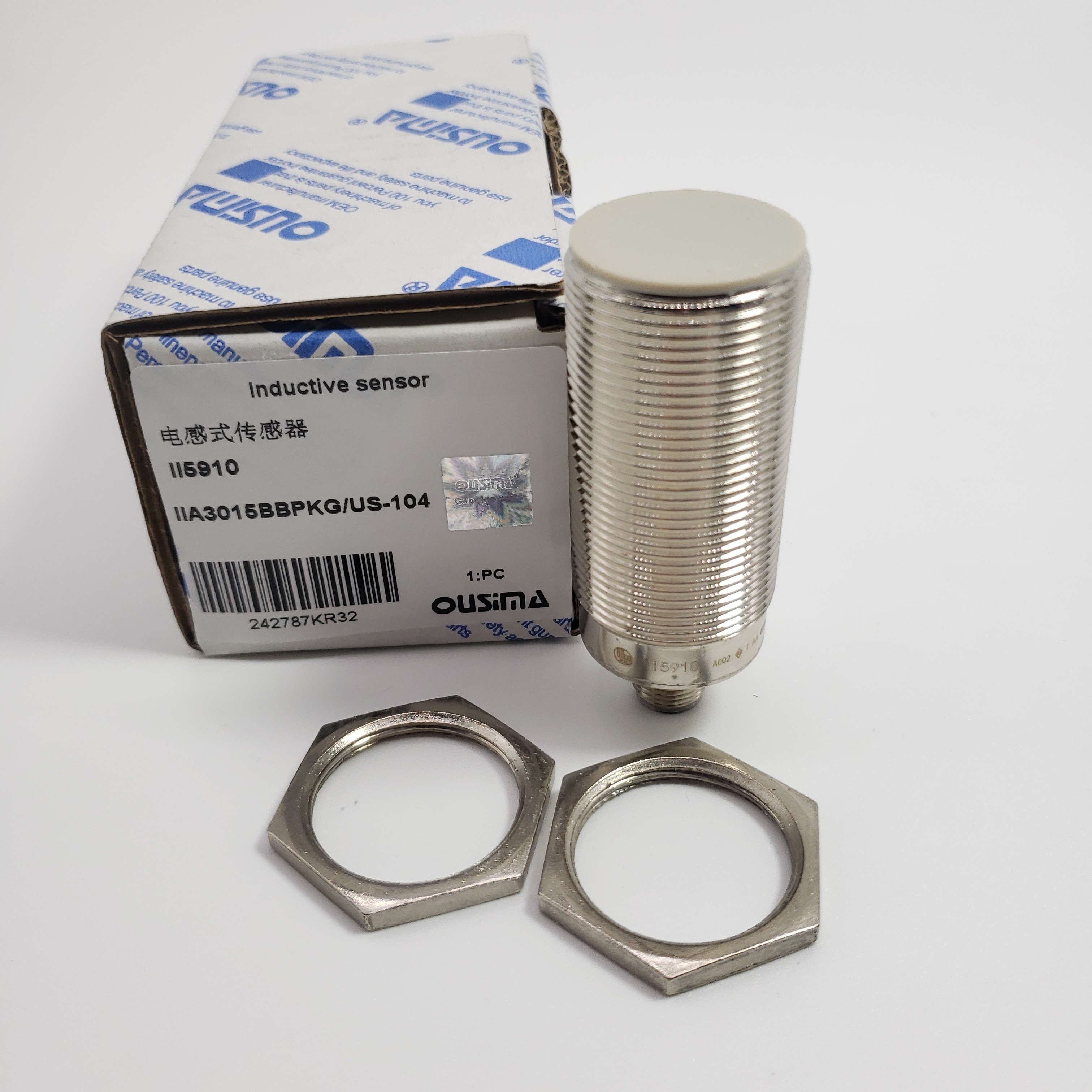 Inductive Sensors II5910 IIA3015BBPKG/US-104 for Excavator