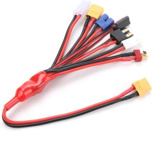 China Durable Silicone Lipo Charging Cable , Multipurpose RC Charger Leads wholesale