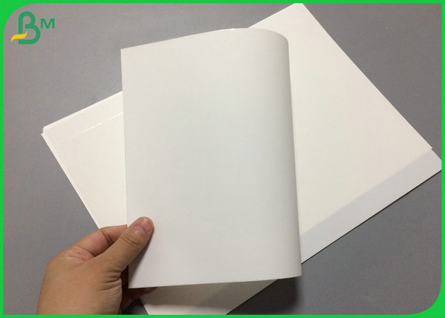 Waterproof White Color 100um PET Synthetic Paper With A4 Size Package 