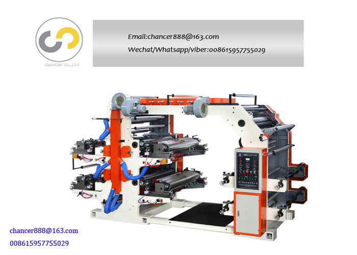 4 color flexo printing machine for paper bags, flexo printing machine for nonwoven