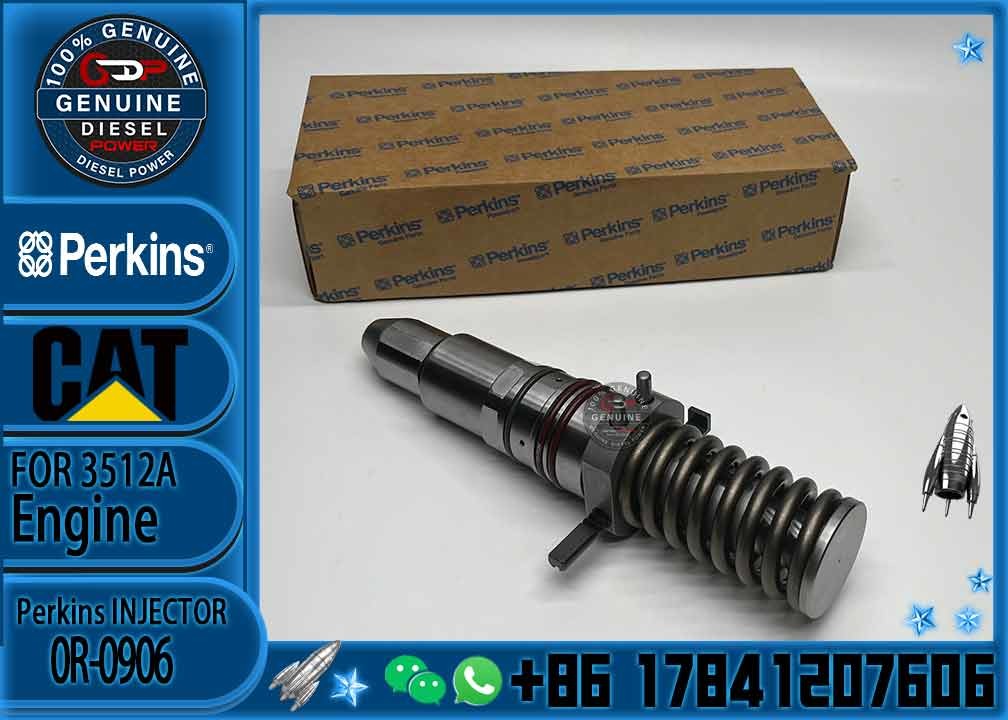 common rail injector Assy injector 6I-3075 7C-4184 0R-0906 engine components 6I3075 7C4184 0R0906 For Caterpillar 3500A