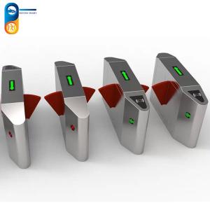 China Intelligent Compact Turnstile Barrier Gate Adjustable Auto Delay Closing Time wholesale