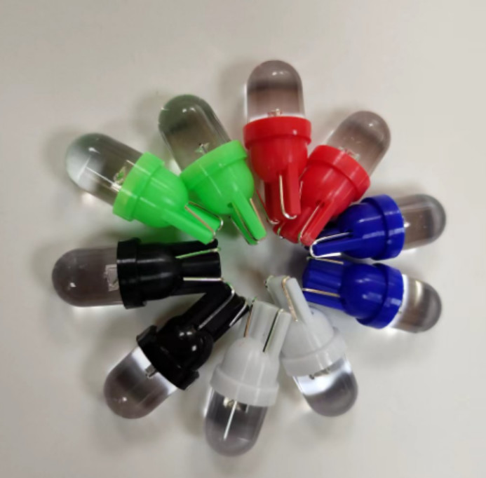 Universal Plastic Motorcycle Modified Parts Easy Installation For T10/1 LED BEAD