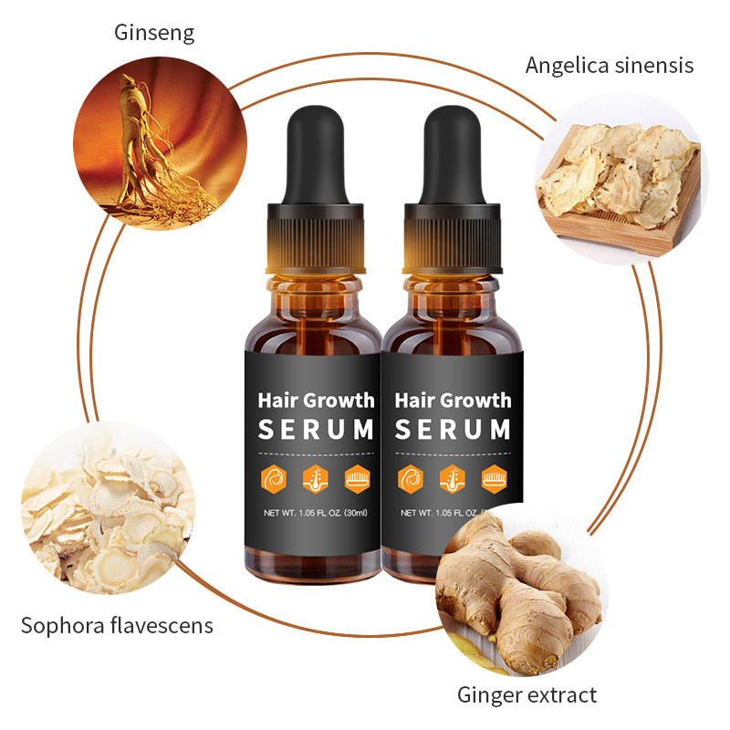 Customization Hair Growth Treatment Serum for Black Women Private Label