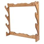 Wall Mounted Pop Pos Display Pinewood Wooden Gun Display Rack