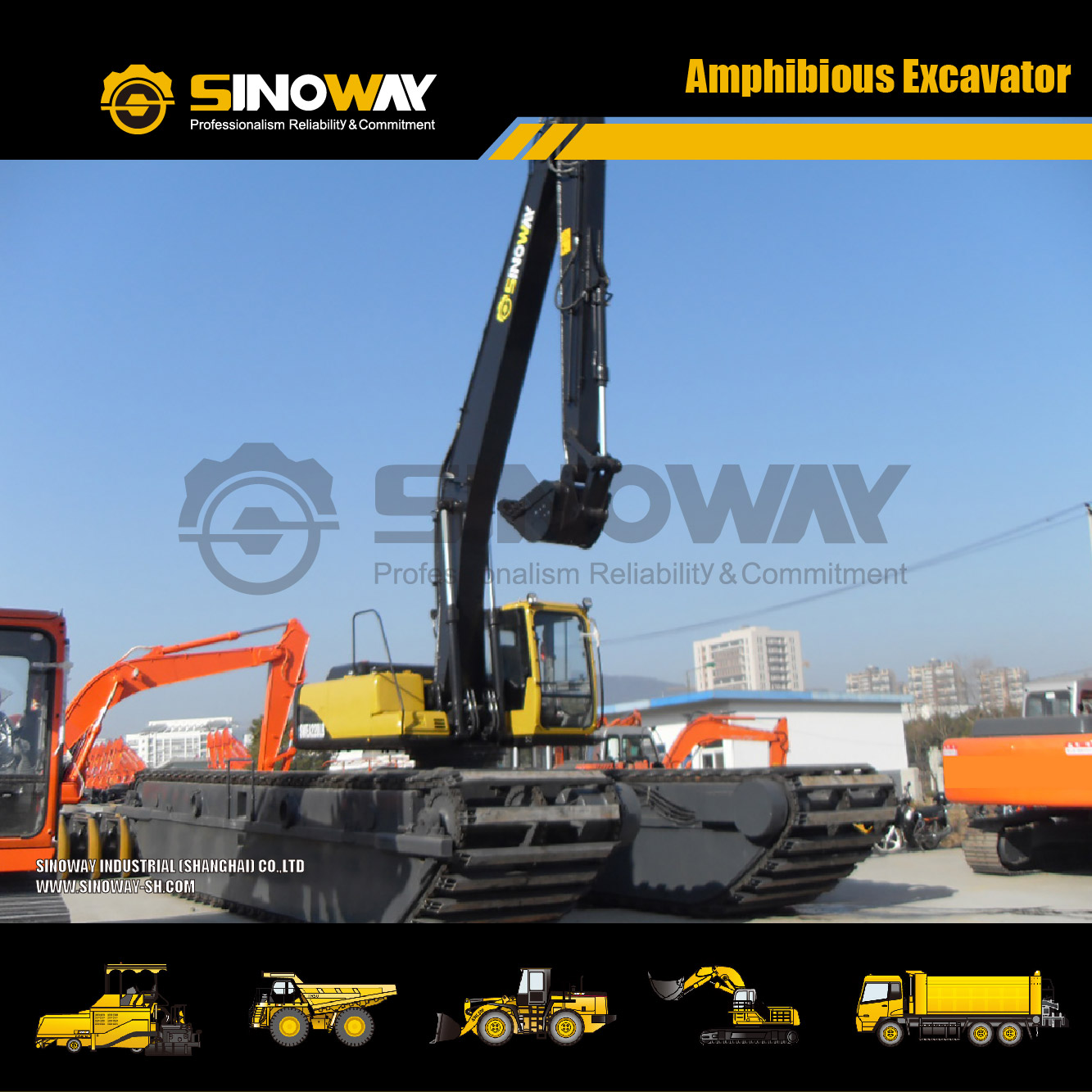 15m Max Reach River Dredging Machine With Floating Pontoon And Dredging Pump