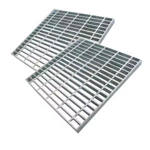 China Black Hot Dip Galvanized Grating Industrial Serrated Galvanized Grating 25x3 wholesale