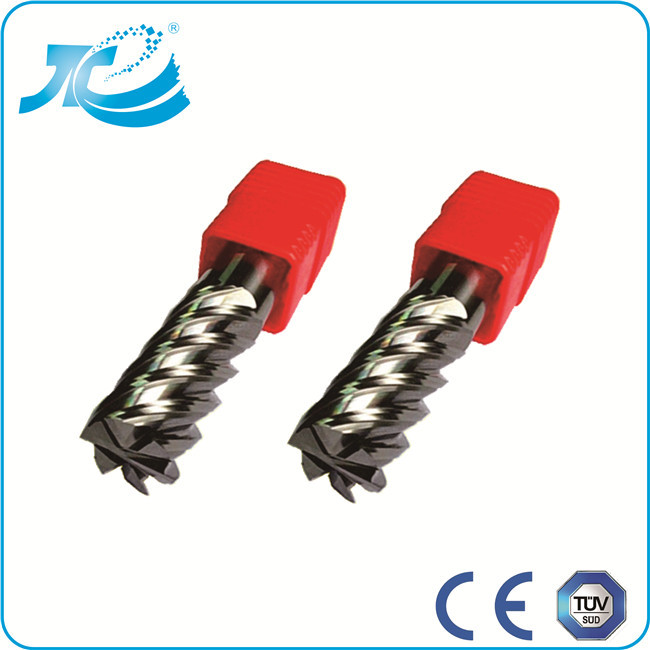 6 Flute End Mill Hardness 55 Square End Mill with Diameter 1.0 - 25.0mm