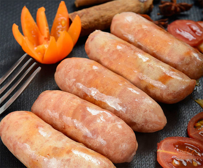 Smoked Available Natural Color Collagen Sausage Casings For Meat Sausages