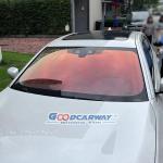 Decorative Solar Film Anti Glare Red Color CR-8065 Chameleon Car Window Film