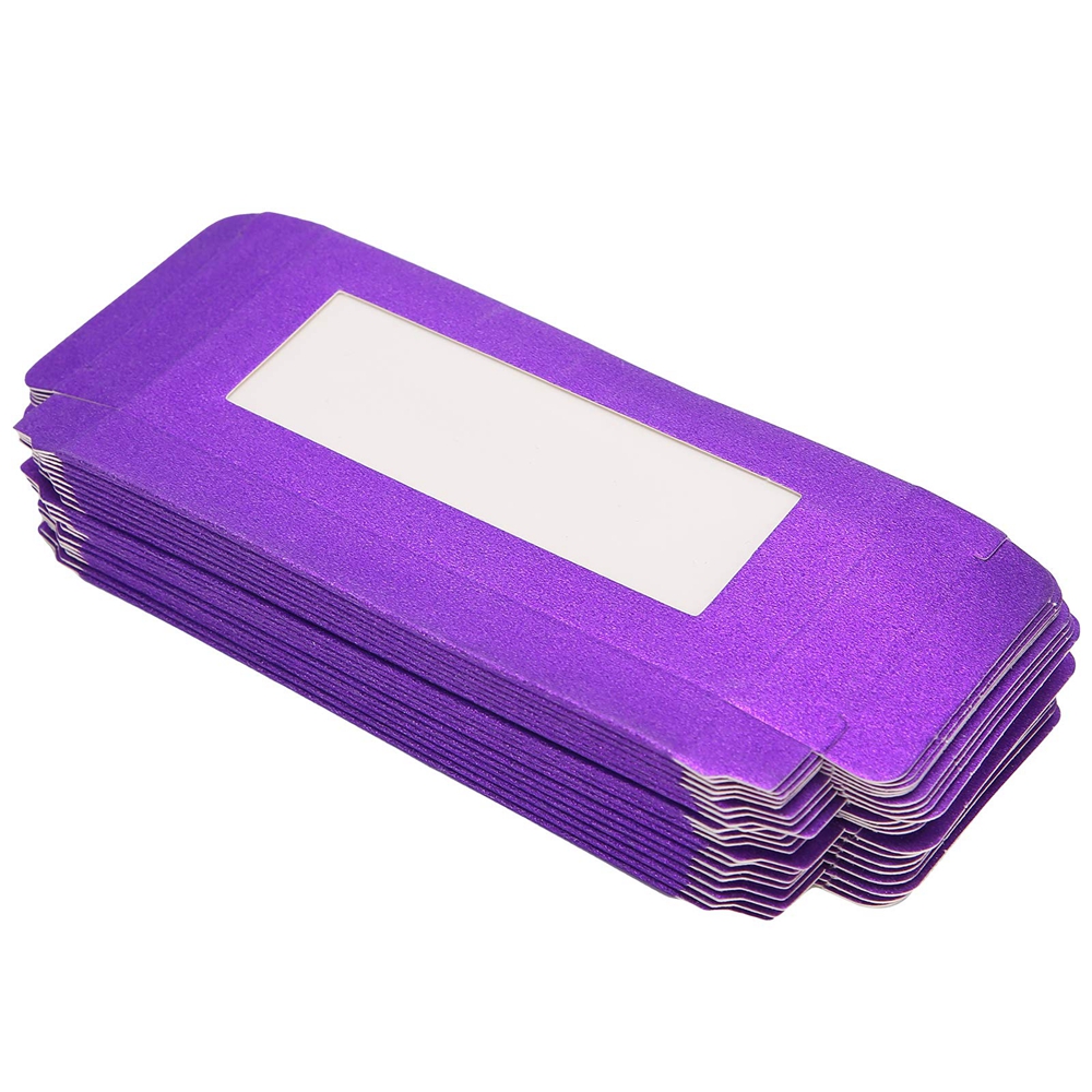 Competitive Makeup Cosmetic Eyelash Paper Box With Display Window for Facial Cleanser