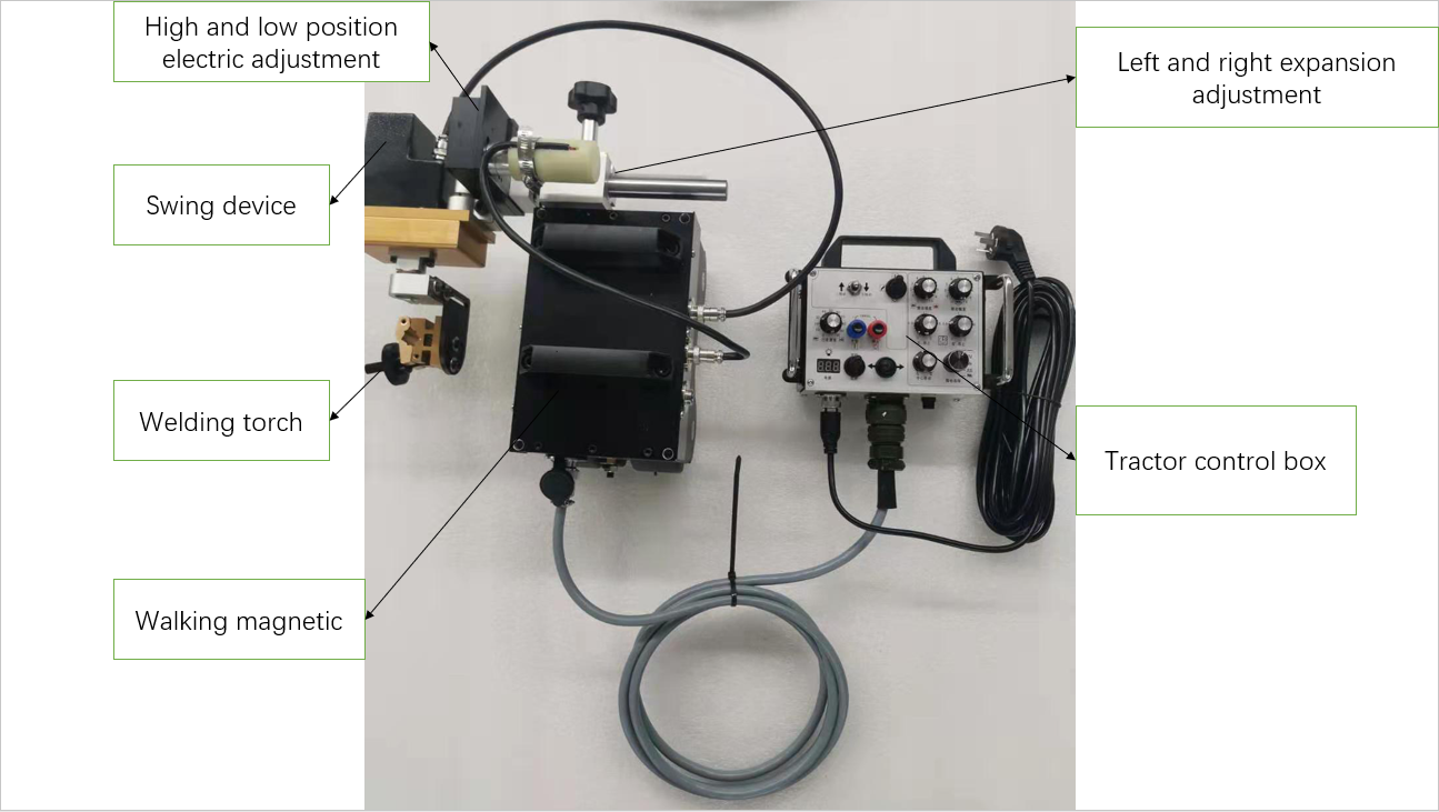Walking Speed 0-700mm/min Speed Automatic Pipe Welding Machine for Pipeline Oil Piping