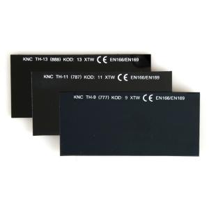 China Dust Working EN166 3mm Shade 12 Welding Glasses Hardened wholesale