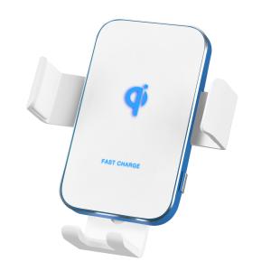 China Auto Clamping Qi fast charger 10W Car Charger Mount Holder wholesale