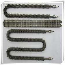 Long Life Spend Finned Electric Heating Elements For Air Duct Heaters