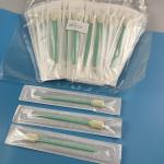 Round Rectangle Head Medical Sterile Foam Tip Swabs Individual Pack