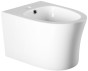White Wall Hung Bidet SWJ0931 Bathroom WC pan 540*360*300 mm size , Floor