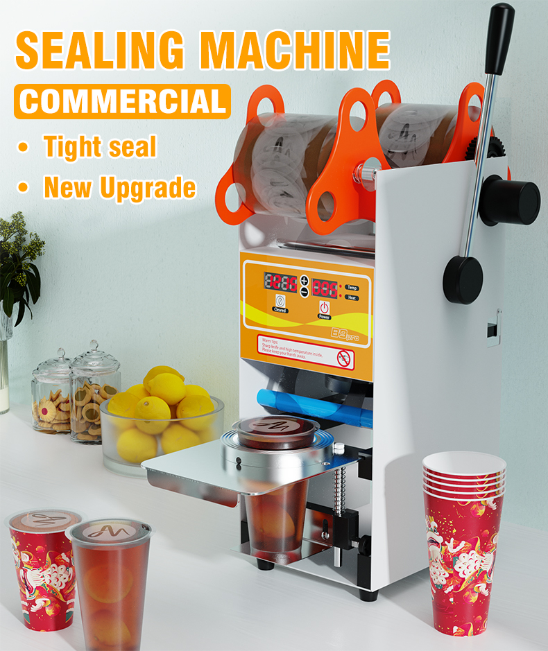 B2B Sealing Machine For Drinks Coffee Hot Drinks With 350w Power And 1 Cup Capacity