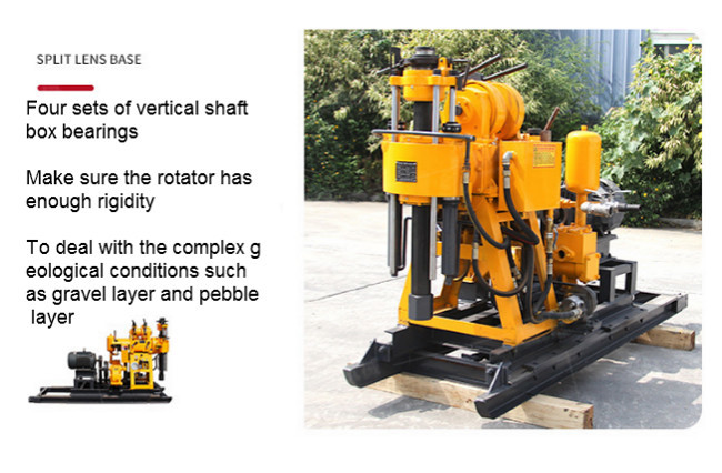 Mines 600m 2200rpm Borehole Drilling Machine