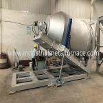 4000KG Natural Gas Industrial Copper Metal Melting Furnace Rotary Furnace