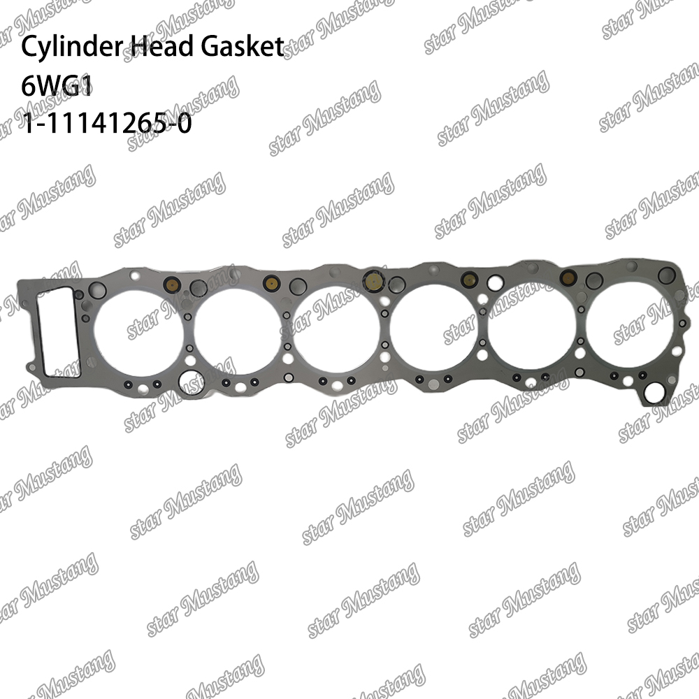 Cylinder Gasket 6WG1 Metal 1-11141265-0 For ISUZU Engine Spare Parts