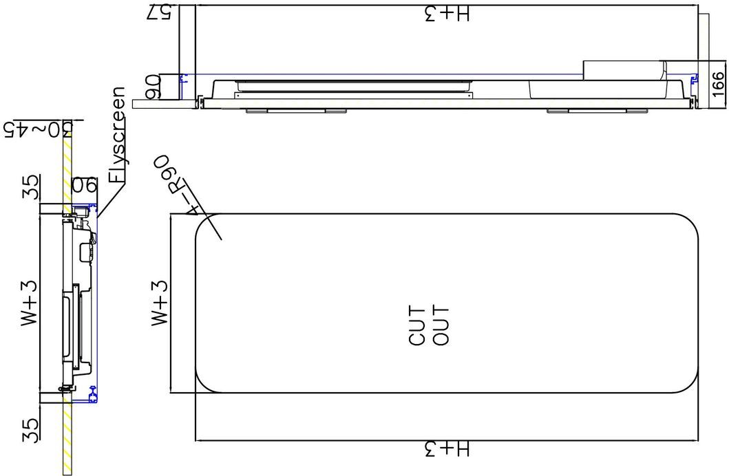 Self-Propelled/Trailer Rvs Evd Motorhome Door Door for RV Truck Camper Motorhomes DIY