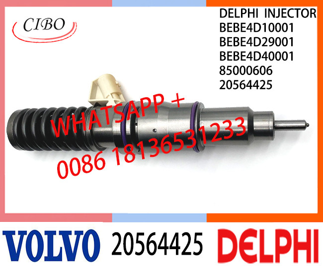 Diesel fuel Injector 20564425 BEBE4D10001 BEBE4D29001 BEBE4D40001 85000606 E3.18 for VOL D12 3989 EURO 4