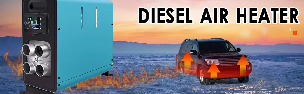 JP ALL-IN -ONE Diesel Air Tent Parking Heater For Cars Boat RV
