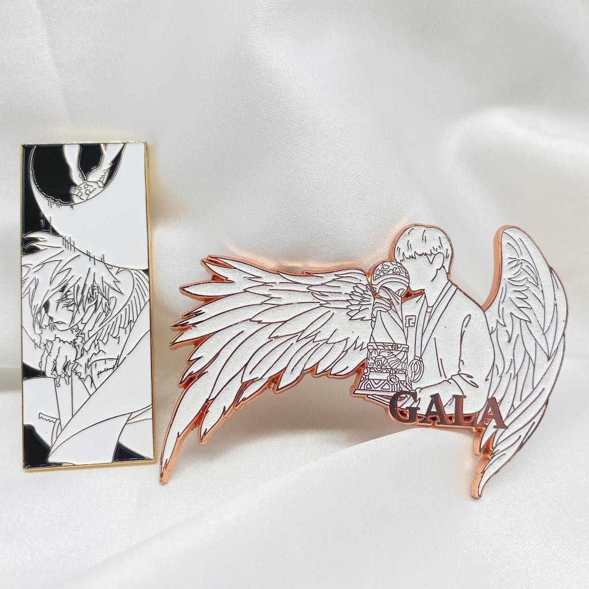 High Quality Souvenir Custom Logo Metal Hard Enamel Badge Fashion Jersey Decorative Lapel Pins for Clothes