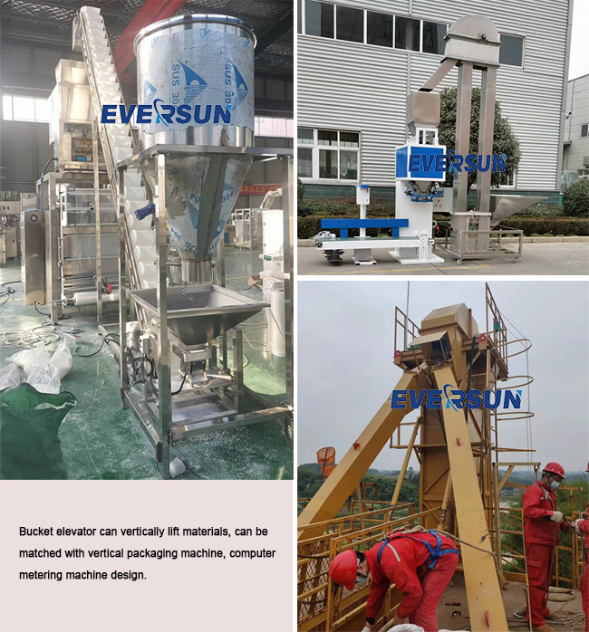 Versatile Bulk Material Bucket Elevators Lift Materials For Sand And Gravel